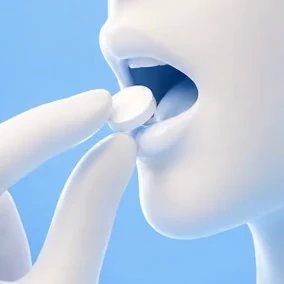 Como usar a versão mastigável?
