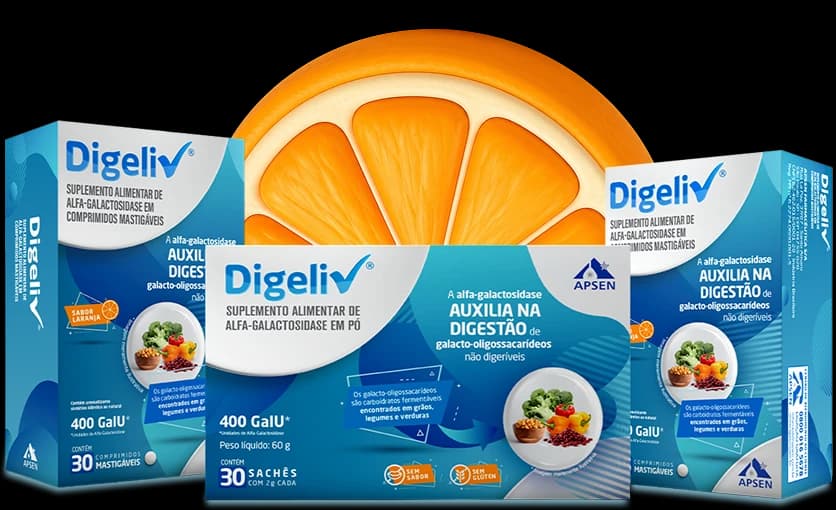 Imagem com caixas do Digeliv